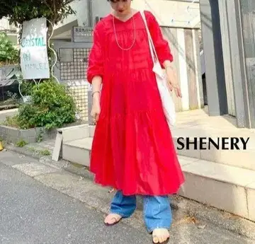 SHENERY 보일 티어드 2WAY 원피스