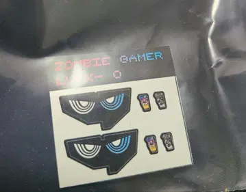 피규아트 가면라이더 겐무 좀비 게이머 등 / 스티커