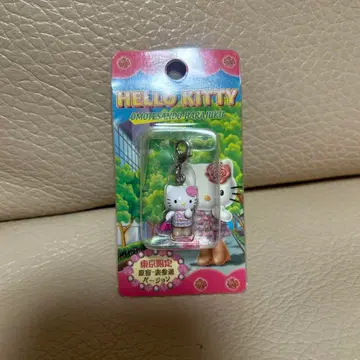 헬로키티 스트랩 오모테산도 하라주쿠 한정판