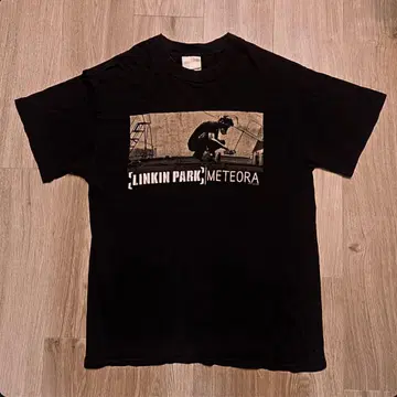 [레어] LINKIN PARK METEORA 티셔츠 밴드T 블랙 M