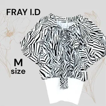 FRAY I.D 프레이 아이디 새상품급 볼륨 슬리브 상의 반팔