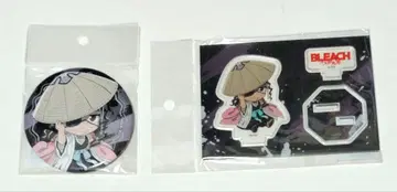 BLEACH 페탄무스메 아크릴 피규어 캔뱃지 세트 쿄라쿠 슌스이