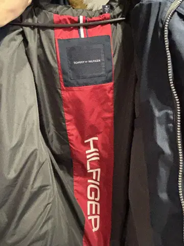 TOMMY HILFIGER 네이비 다운 자켓 M