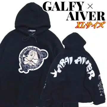 GALFY x AIVER YABAI 풍신 백호 현무 보아 후드티 XL