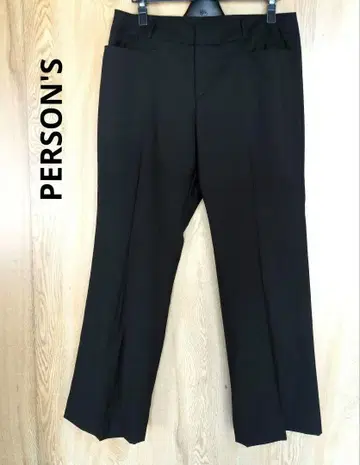 새상품 PERSON'S SUITS STYLE 슬랙스 블랙 빅 사이즈