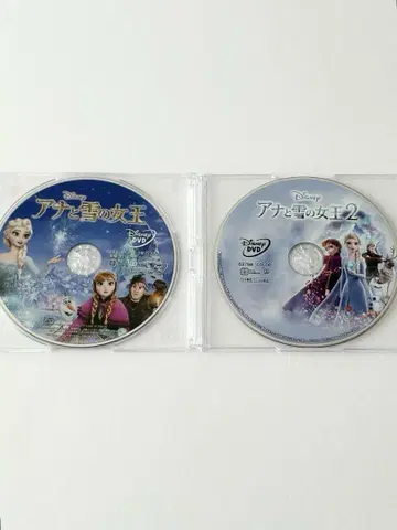 DVD 2작품 세트 안나와 눈의 여왕 1&2 안나 2