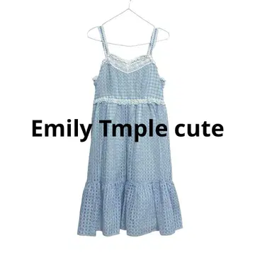 Emily Tmple cute 에밀리 템플큐트 깅엄 체크 원피스