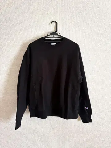 Champion Reverse Weave S149 맨투맨 블랙 M
