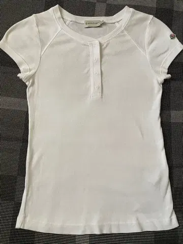 Moncler 반팔 T셔츠 화이트
