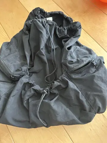 chaosy 나일론 백팩 백팩 블랙