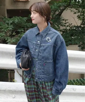Levi's SLOBE BALLOON SLEEVE 데님 자켓