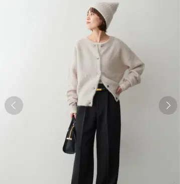스픽 앤 스팬 알파카 2way 가디건