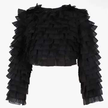 bibiy CLARISSA TOP 블랙