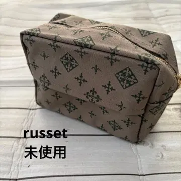 미사용 russet 러셋 파우치 티슈 케이스 포함 캔버스