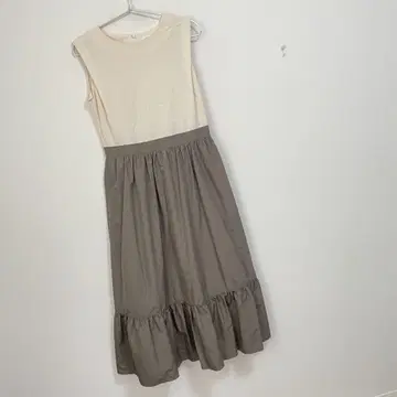내추럴 뷰티 베이직 도킹 티어드 원피스