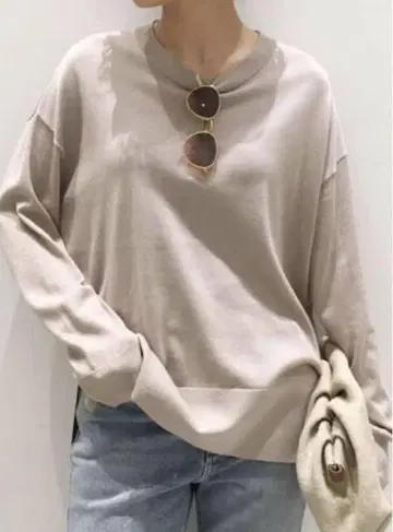 라빠르망 니트 Silk * CTN C/N KNIT 베이지