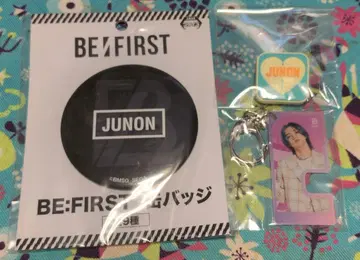 BE:FIRST JUNON 캔뱃지, 키링, 핀즈 3종 세트