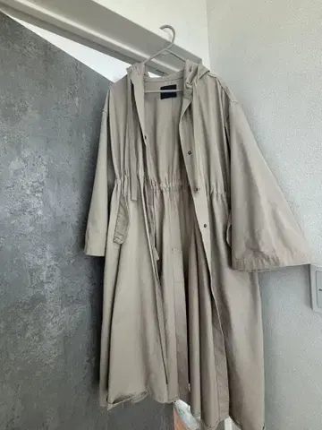 KBF 후디드 코트 스프링 코트 FREE SIZE
