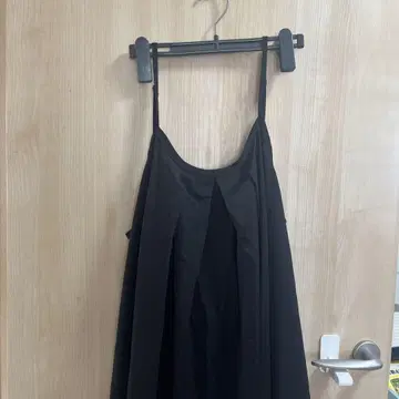 블랙 롱 살로펫 슬릿 포함