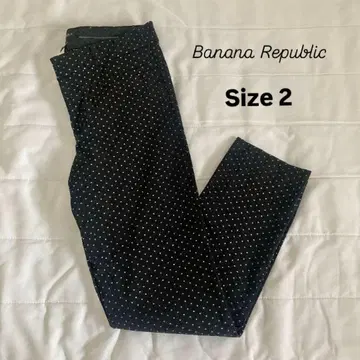 [ 새상품 ] Banana Republic 슬림핏 팬츠 블랙 - 2