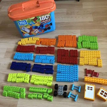 MEGA BLOKS 180피스 덤 포함