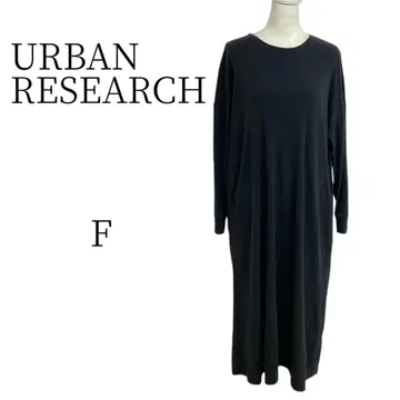 새상품급 URBAN RESEARCH 롱 티셔츠 원피스 FREE SIZE