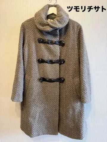 TSUMORI CHISATO 베이지 더플 코트