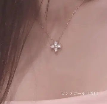 shell flower necklace sassyangel 목걸이