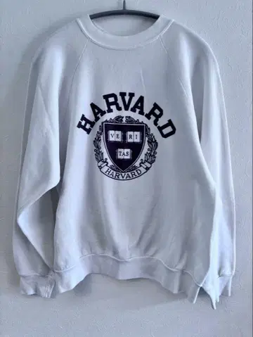 빈티지 래글런 스웨트 셔츠 Harvard 남성용 S 상당