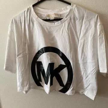 마이클코어스 크롭 T셔츠 배꼽티 마이클코어스