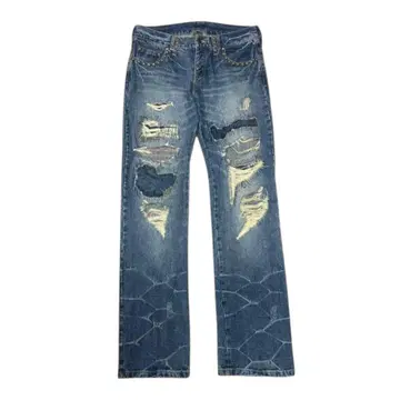 unknown damage studs denim pank grunge