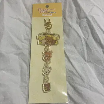 한국 한정판 리락쿠마 아크릴 키링