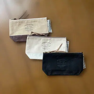 The Superior Labor 캔아스 파우치 3종 세트