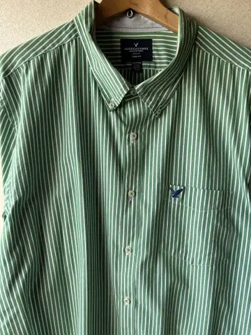 아메리칸 이글 스트라이프 셔츠 XXXL