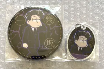 오소마츠 6쌍둥이 헤소쿠리 워즈 전기가 미스터리 캔뱃지 키링 이치마츠