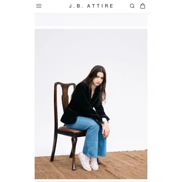 론 헤르만 J.B. ATTIRE 벨보텀 데님 팬츠