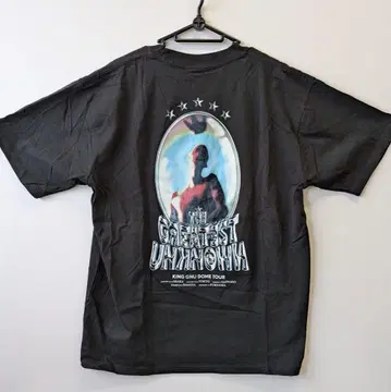 KING GNU DOME TOUR 티셔츠 블랙 L 사이즈