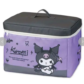 새상품 산리오 쿠로미 펑크 데빌 후타츠키 수납 박스 벌스데이