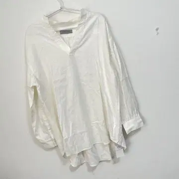 나노 유니버스 안티 스멜 린넨 스탠드 카라 셔츠