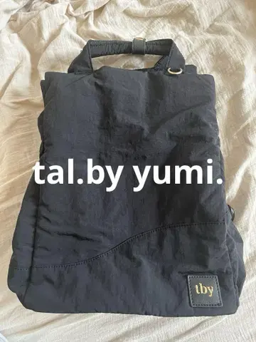 시마무라 tal.by yumi. 블랙 백팩