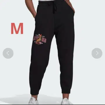 adidas Disney 밤비 조거 팬츠 블랙 M