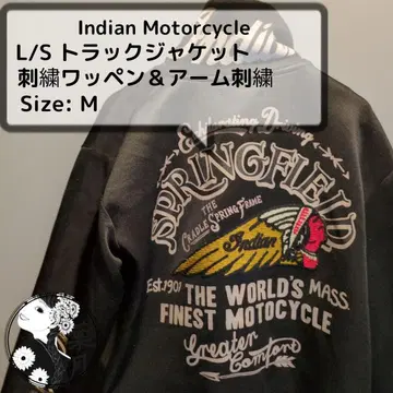 INDIAN MOTORCYCLE (인디언) 트랙 자켓 자수
