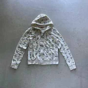 00s y2k 헤이세이 EVISU 에비수 멀티 후디 후드티