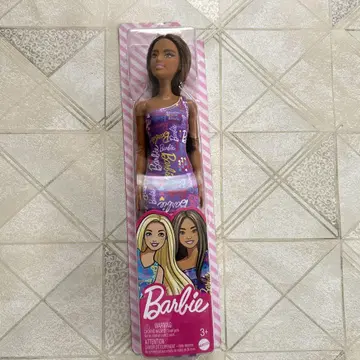 가격 인하 중! [ 미개봉 새상품 ] 바비 인형 본체 보라색 원숄더