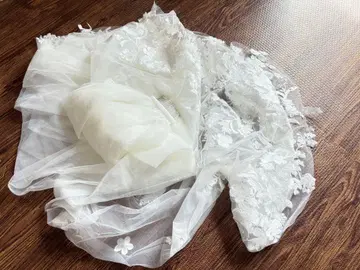웨딩 롱 베일