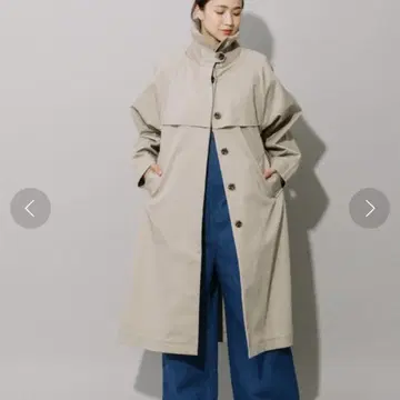[ 새상품급 ] 24SS Munich 뮤닉 코튼 니트 리브 롱 코트