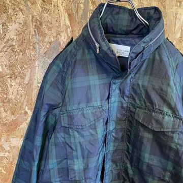 AE8822 Pink Label BASIC 윈드 브레이커 그린