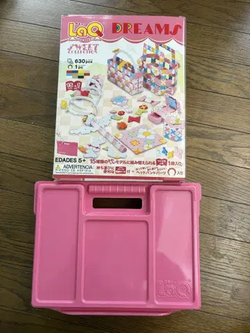 LaQ 스위트 컬렉션 드림즈 630pcs 타이어 등