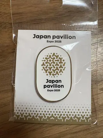 Japan pavilion Expo 2025 핀 배지