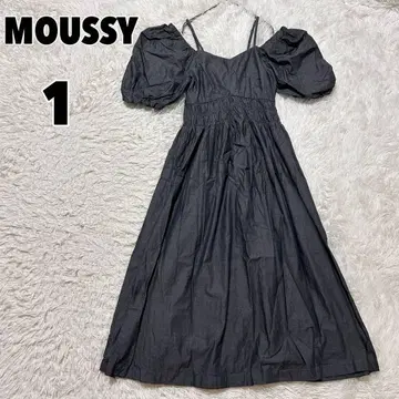 MOUSSY 마우지 (1) 2way 벌룬 슬리브 드레스 원피스